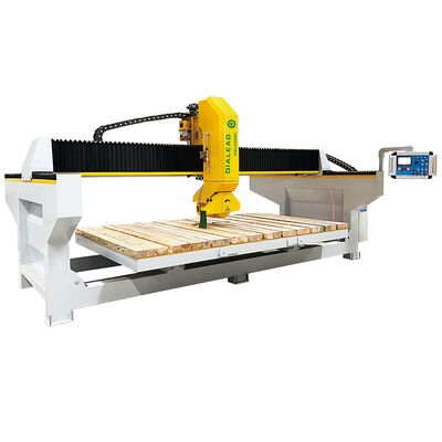 Automatic Infrared 3 Axis Stone Slab Cutting Machine For Marble Granite Quartz