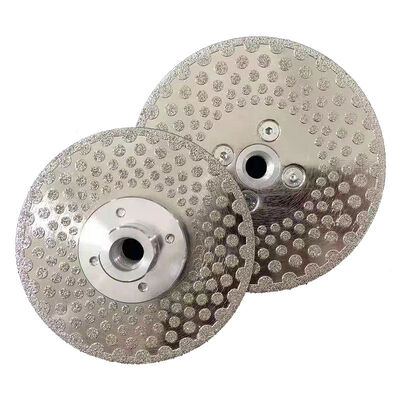 M14 Double Sided Electroplated Diamond Disc For Marble Granite Grinding And Cutting
