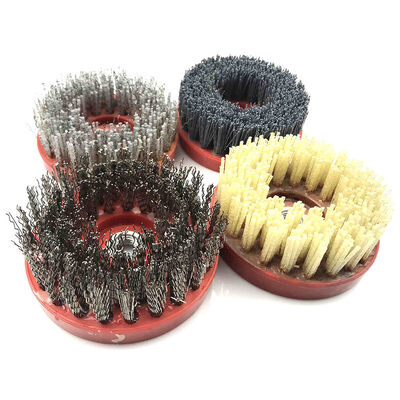 100mm Circular Diamond Brushes M14 For Processing Leather Finish