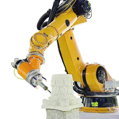 Automatic Stone Sculpture Carving Machine 7 Axis Robot Stone Milling Machine