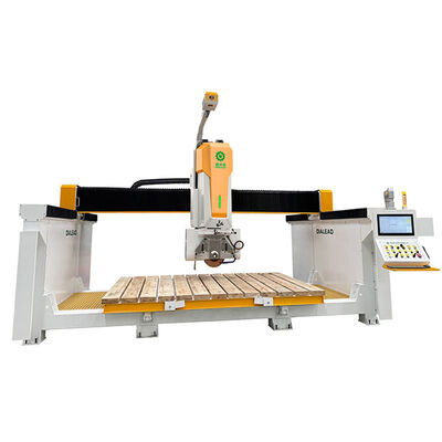 भारी शुल्क 5 अक्ष सीएनसी पत्थर काटने की मशीन 22KW के लिए काउंटरटॉप निर्माण बाथरूम सतह निर्माण