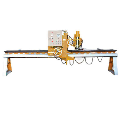 संगमरमर ग्रेनाइट क्वार्ट्ज टाइल के लिए बहुआयामी मैनुअल स्टोन एज प्रोफाइलिंग मशीन