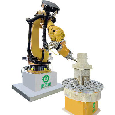 स्वचालित पत्थर मूर्तिकला नक्काशी मशीन पत्थर उत्कीर्णन मशीन 3D 7 अक्ष कुका रोबोट