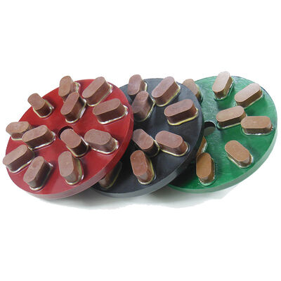 ग्रेनाइट पीसने और चमकाने राल डिस्क D200mm D250mm