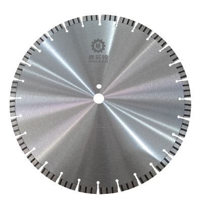 कंक्रीट असफल्ट हीरा सुदृढीकरण कंक्रीट काटने की डिस्क टर्बो सेगमेंट 15 मिमी के साथ लेजर वेल्डिंग