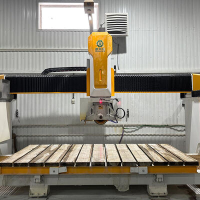 5 अक्ष CNC स्टोन कटिंग मशीन जटिल स्टोन मूर्तियों और अग्रभागों के लिए सटीक